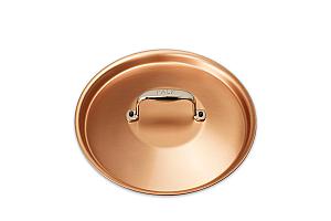 Gama Signature Tapa de cobre de 20 cm con asa de acero inoxidable