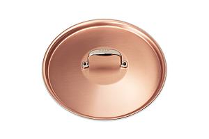 Signature Range 24cm Copper Lid with Stainless Steel Handle