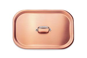 Signature Range 35 x 23cm Copper Lid with Stainless Steel Handle For Roasting Pan