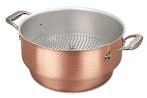 Signature Range 28cm Copper Steamer with Stainless Steel Handles