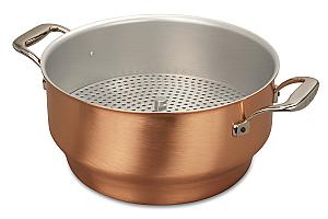 Signature Range 28cm Copper Steamer with Stainless Steel Handles