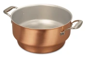 Signature Range 28cm Copper Steamer with Stainless Steel Handles — 3