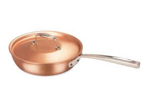 Signature Range 20cm Copper Frying Pan with Stainless Steel Handle — 3