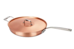 Signature Range 32cm Copper Frying Pan with Stainless Steel Handle and Helper Handle — 2