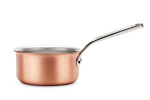 Signature Range 14cm Copper Saucepan with Stainless Steel Handle