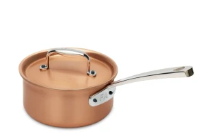 Signature Range 14cm Copper Saucepan with Stainless Steel Handle — 2