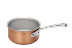 Signature Range 14cm Copper Saucepan with Stainless Steel Handle — 1