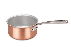 Signature Range 16cm Copper Saucepan with Stainless Steel Handle