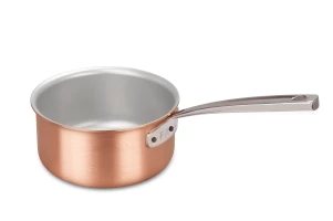 Signature Range 16cm Copper Saucepan with Stainless Steel Handle — 1