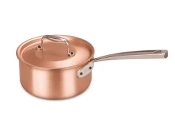 Signature Range 16cm Copper Saucepan with Stainless Steel Handle — 2