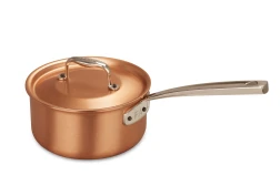 Signature Range 16cm Copper Saucepan with Stainless Steel Handle — 2
