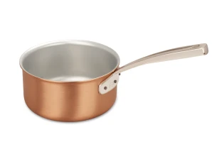 Signature Range 18cm Copper Saucepan with Stainless Steel Handle — 1