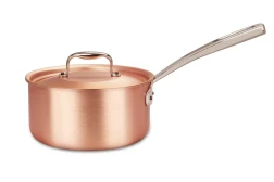 Signature Range 18cm Copper Saucepan with Stainless Steel Handle — 3