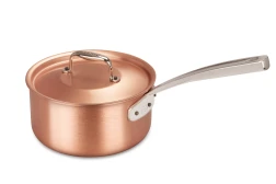 Signature Range 18cm Copper Saucepan with Stainless Steel Handle — 2