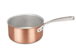 Signature Range 20cm Copper Saucepan with Stainless Steel Handle — 1