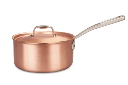 Signature Range 20cm Copper Saucepan with Stainless Steel Handle — 3