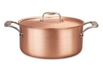 Signature Range 24cm Copper Casserole with Stainless Steel Handles — 3