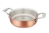 Signature Range 20cm Copper Rondeau with Stainless Steel Handles — 1