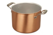 Signature Range 24cm Copper Cauldron with Stainless Steel Handles — 1