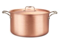 Signature Range 28cm Copper Cauldron with Stainless Steel Handles — 3