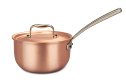 Signature Range Copper 16cm Mousseline Pan with Stainless Steel Handle — 3