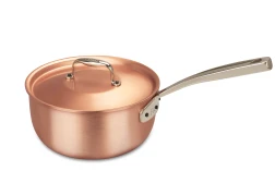 Signature Range 20cm Copper Mousseline Pan with Stainless Steel Handle — 2