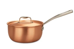 Signature Range 20cm Copper Mousseline Pan with Stainless Steel Handle — 3