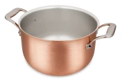 Signature Range 20cm Copper Pot au Feu with Stainless Steel Handles — 1