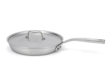 Flandria Range 24cm 5-Ply Frying Pan with Stainless Steel Handle - Induction Compatible — 2