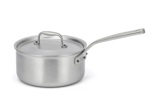 Flandria Range 18cm 5-Ply Saucepan with Stainless Steel Handle  - Induction Compatible — 2