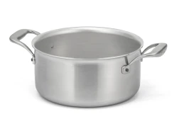 Flandria Range 20cm 5-Ply Casserole with Stainless Steel Handles - Induction Compatible — 1