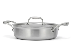 Flandria Range 20cm 5-Ply Rondeau with Stainless Steel Handles - Induction Compatible — 3