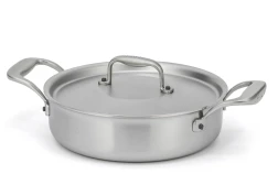 Flandria Range 20cm 5-Ply Rondeau with Stainless Steel Handles - Induction Compatible — 2