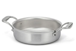 Flandria Range 20cm 5-Ply Rondeau with Stainless Steel Handles - Induction Compatible — 1
