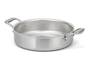 Flandria Range 28cm 5-Ply Rondeau with Stainless Steel Handles - Induction Compatible