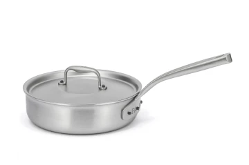 Flandria Range 20cm 5-Ply Sauté Pan with Stainless Steel Handle - Induction Compatible — 2