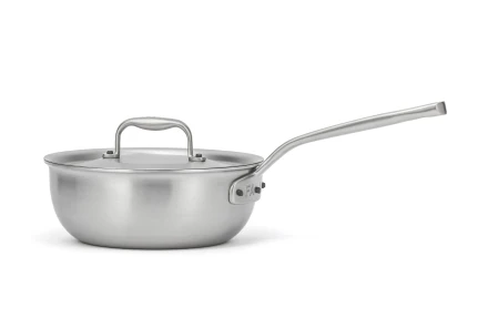 Flandria Range 18cm 5-Ply Saucier Pan with Stainless Steel Handle - Induction Compatible — 3