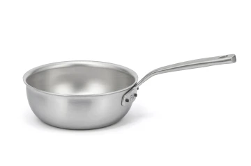Flandria Range 18cm 5-Ply Saucier Pan with Stainless Steel Handle - Induction Compatible — 1