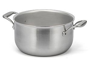 Flandria Range 24cm 5-Ply Pot au Feu with Stainless Steel Handles - Induction Compatible