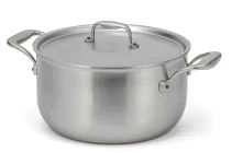 Flandria Range 24cm 5-Ply Pot au Feu with Stainless Steel Handles - Induction Compatible — 2