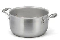 Flandria Range 24cm 5-Ply Pot au Feu with Stainless Steel Handles - Induction Compatible — 1