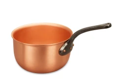 Classical Range 18cm Solid Copper Sabayón Pan with Cast Iron Handle — 1