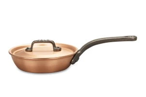 Classical Range 16cm Copper Frying Pan with Cast Iron Handle — 3