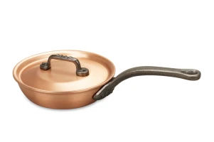 Classical Range 16cm Copper Frying Pan with Cast Iron Handle — 2