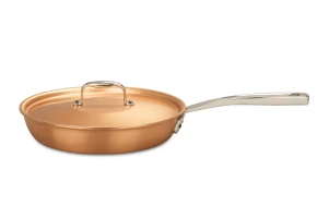 Signature 2.0 Range 24cm Copper Frying Pan with Stainless Steel Handle - Induction Compatible — 3