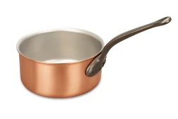 Fusion Range 20cm Copper Saucepan with Cast Iron Handle - Induction Compatible — 1