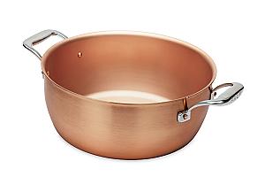 Signature 2.0 Range 28cm Solid Copper Jam Pot with Stainless Steel Handles - Induction Compatible