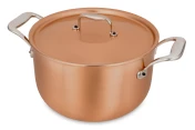 Signature 2.0 Range 20cm Copper Pot au Feu with Stainless Steel Handles - Induction Compatible — 2