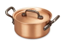 Fusion Range 14cm Copper Casserole with Cast Iron Handles - Induction Compatible — 2