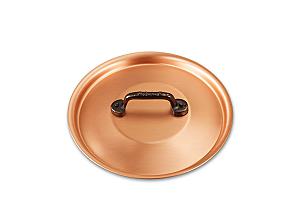 Classical Range 18cm Copper Lid with Cast Iron Handle